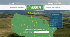 Desktop Screenshot of pasturescout.com